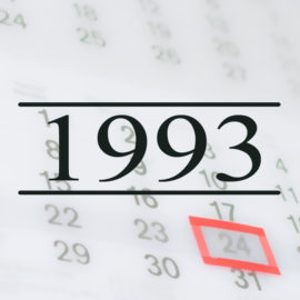 Jahresrückblick 1993