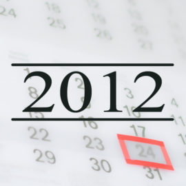 Jahresrückblick 2012 Jahresrückblick 2012