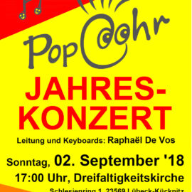 Locker, beschwingtes PopcOhr-Jahreskonzert 2018