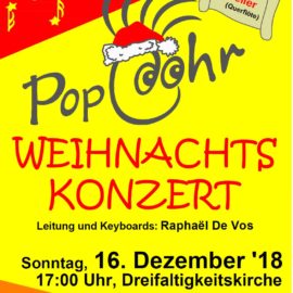 Einladung zum Weihnachtskonzert