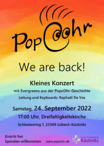 Einladung Jahreskonzert 2022