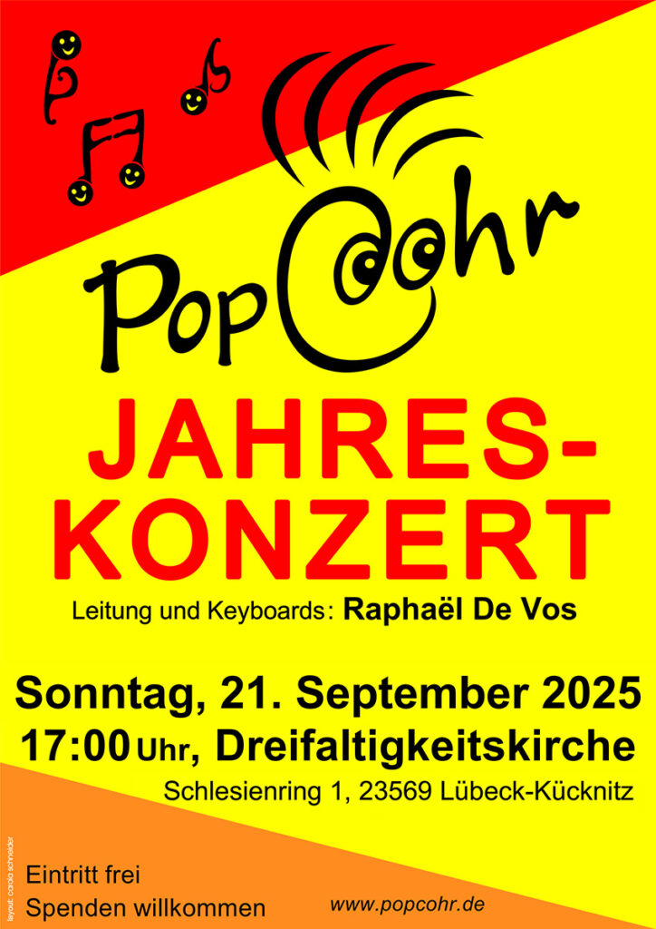 Einladung Jahreskonzert 2025