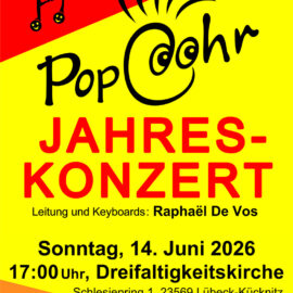 Ein Abend voller Musik und Abschied: PopcOhr lädt zum Jahreskonzert